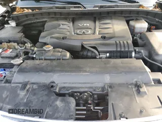 2014 Infiniti QX80 with VIN JN8AZ2NFXE9552731, listed as a Copart auction lot 53567965 with 0 mi miles and Salvage Title. Bid and sale history available at carsss.com. Image 11.