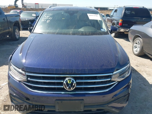 2023 Volkswagen Tiguan SE с VIN 3VV3B7AX6PM106893, выставлен на аукционе IAAI как лот 41971785 с пробегом 31 718 миль миль и . История ставок и продаж доступна на DreamBid. Изображение 12.