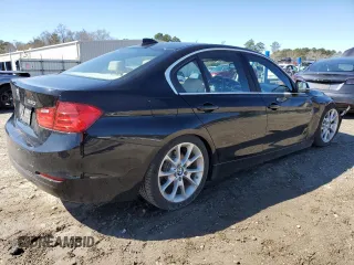 2015 BMW 3 Series 320i with VIN WBA3B1C50FK137793, listed as a Copart auction lot 49381875 with 57,874 mi miles and Salvage Title. Bid and sale history available at carsss.com. Image 3.