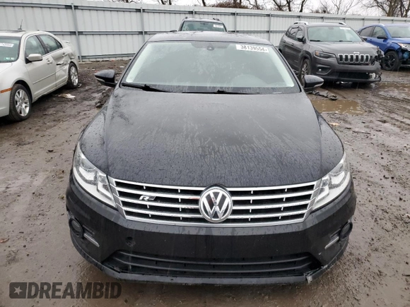 2015 Volkswagen CC R-Line with VIN WVWBP7AN1FE813009, listed as a Copart auction lot 38139554 with 109,084 mi miles. Bid and sale history available at carsss.com. Image 5.