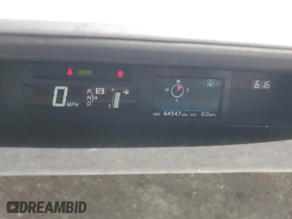 2015 Toyota Prius Two with VIN JTDZN3EU5FJ029194, listed as a Copart auction lot 48869355 with 64,547 mi miles and Salvage Title. Bid and sale history available at DreamBid. Image 9.
