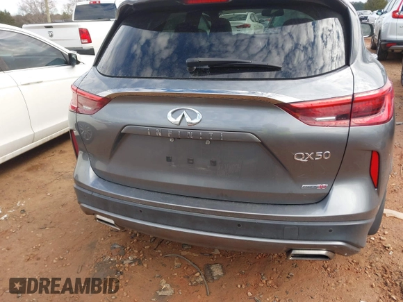 2020 Infiniti QX50 Luxe with VIN 3PCAJ5M18LF108423, listed as a IAAI auction lot 41270722 with 102,360 mi miles and . Bid and sale history available at DreamBid. Image 16.