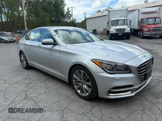 2019 Genesis G80 3.8L z VIN KMTFN4JEXKU309825, wystawiony jako Copart lot #59949465 z przebiegiem 76 316 mil mil oraz Czysty tytuł • Clean title. Historia ofert i sprzedaży dostępna na DreamBid. Obrazek 1.