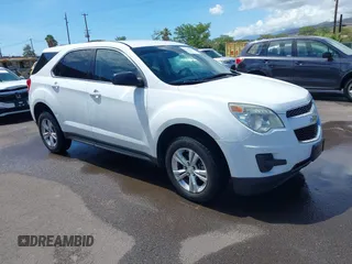 2014 Chevrolet Equinox LS z VIN 1GNALAEKXEZ101696, wystawiony jako IAAI lot #41911239 z przebiegiem 96 867 mil mil oraz . Historia ofert i sprzedaży dostępna na DreamBid. Obrazek 1.