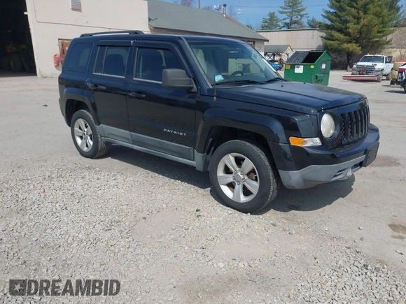 2011 Jeep Patriot Latitude with VIN 1J4NF1GBXBD155212, listed as a IAAI auction lot 42096596 with 150,284 mi miles and . Bid and sale history available at DreamBid. Image 1.