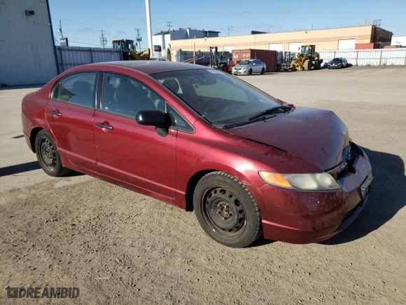 2006 Honda Civic Sdn DX-G with VIN 2HGFA16386H015981, listed as a Copart auction lot 86630894 with 268,993 mi miles and Salvage Title. Bid and sale history available at carsss.com. Image 4.