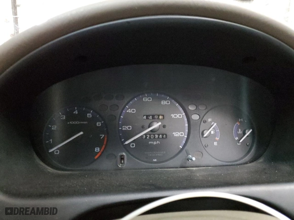 2000 Honda Civic EX with VIN 1HGEJ8542YL062220, listed as a Copart auction lot 44871415 with 320,344 mi miles and Salvage Title. Bid and sale history available at carsss.com. Image 9.