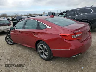 2018 Honda Accord EX with VIN 1HGCV1F48JA113271, listed as a Copart auction lot 50083925 with 31,299 mi miles and Salvage Title. Bid and sale history available at DreamBid. Image 2.
