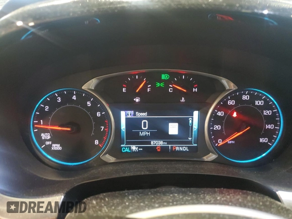 2018 Chevrolet Traverse High Country z VIN 1GNEVKKW4JJ188433, wystawiony jako Copart lot #56977335 z przebiegiem 87 038 mil mil oraz Szkoda całkowita • Salvage title. Historia ofert i sprzedaży dostępna na DreamBid. Obrazek 9.