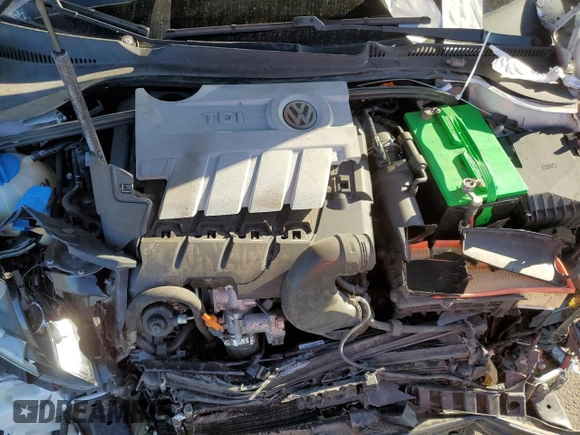 2012 Volkswagen Jetta SportWagen TDI w/Sunroof with VIN 3VWPL7AJ4CM603358, listed as a Copart auction lot 69317194 with 110,657 mi miles and Salvage Title. Bid and sale history available at carsss.com. Image 12.