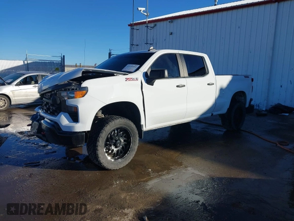 2022 Chevrolet Silverado 1500 Custom Trail Boss with VIN 3GCPDCEDXNG573426, listed as a IAAI auction lot 41034684 with 29,033 mi miles and . Bid and sale history available at DreamBid. Image 19.