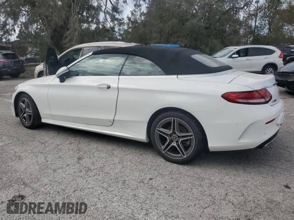 2020 Mercedes-Benz C 300 with VIN W1KWK8EBXLF983483, listed as a Copart auction lot 74327594 with Not Provided miles and Non Repairable. Bid and sale history available at DreamBid. Image 2.