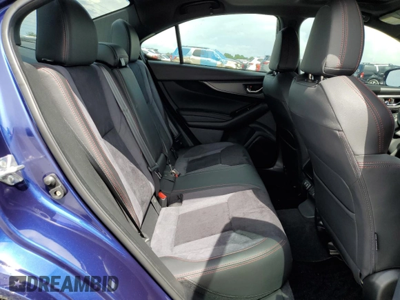 2022 Subaru WRX GT with VIN JF1VBAU6XN8025183, listed as a Copart auction lot 61403135 with 31,335 mi miles and Salvage title. Bid and sale history available at DreamBid. Image 10.