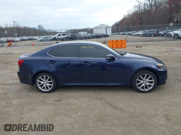 2012 Lexus IS 250 with VIN JTHCF5C25C2036019, listed as a IAAI auction lot 41917554 with 139,726 mi miles and . Bid and sale history available at DreamBid. Image 13.