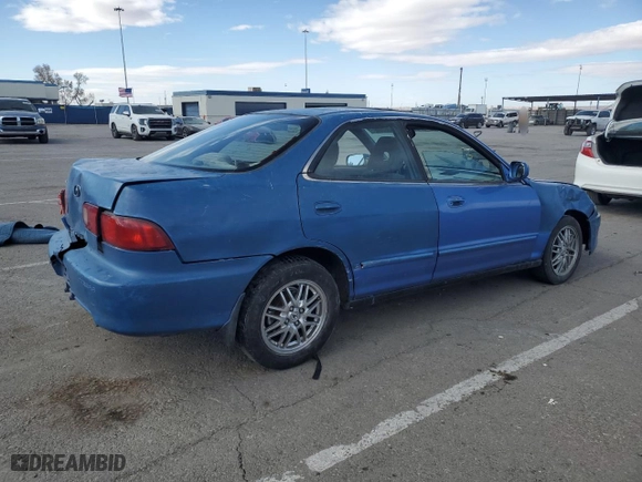 2001 Acura Integra LS with VIN JH4DB76501S001581, listed as a Copart auction lot 48804405 with 148,862 mi miles and Salvage Title. Bid and sale history available at carsss.com. Image 3.