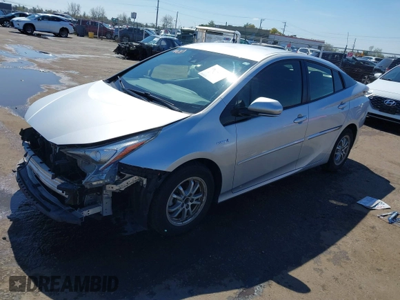 2018 Toyota Prius Two with VIN JTDKARFU6J3554096, listed as a IAAI auction lot 41856090 with 129,873 mi miles. Bid and sale history available at carsss.com. Image 18.