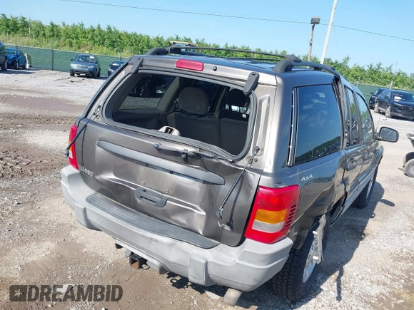 2000 Jeep Grand Cherokee Laredo с VIN 1J4GW48N4YC405075, выставлен на аукционе IAAI как лот 42600328 с пробегом 129 871 миль миль и . История ставок и продаж доступна на DreamBid. Изображение 6.