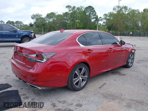 2016 Lexus GS 200t with VIN JTHBA1BLXGA001209, listed as a IAAI auction lot 41722402 with 108,761 mi miles and . Bid and sale history available at DreamBid. Image 4.