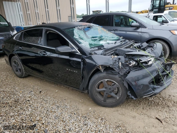 2017 Chevrolet Malibu LS with VIN 1G1ZB5ST3HF226301, listed as a Copart auction lot 53070425 with 0 mi miles and Clean Title. Bid and sale history available at carsss.com. Image 4.