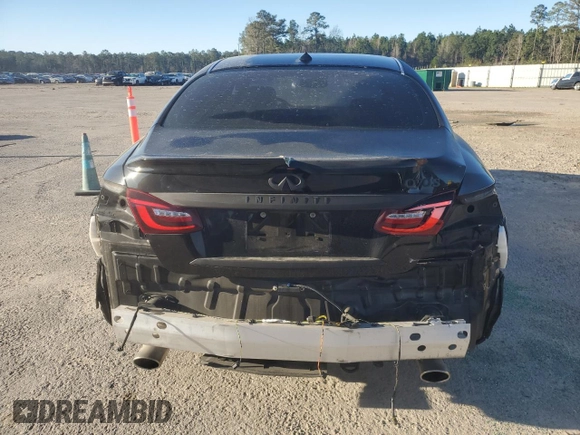 2016 Infiniti Q70 z VIN JN1BY1APXGM220187, wystawiony jako Copart lot #49458635 z przebiegiem 103 529 mil mil oraz Szkoda całkowita • Salvage title. Historia ofert i sprzedaży dostępna na DreamBid. Obrazek 6.