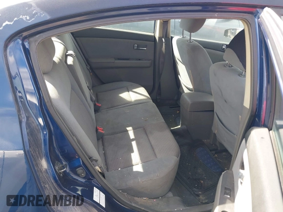 2008 Nissan Sentra S with VIN 3N1AB61E38L607703, listed as a IAAI auction lot 41790092 with 124,564 mi miles and . Bid and sale history available at DreamBid. Image 8.