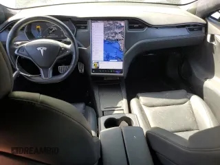 2020 Tesla Model S Performance with VIN 5YJSA1E46LF396481, listed as a Copart auction lot 47896835 with 47,878 mi miles and Salvage title. Bid and sale history available at DreamBid. Image 8.