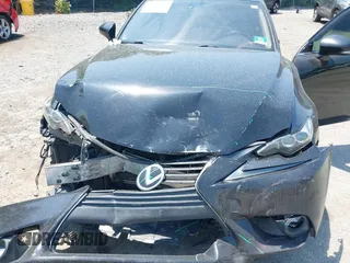 2015 Lexus IS 250 with VIN JTHCF1D25F5025399, listed as a IAAI auction lot 39680736 with 119,533 mi miles. Bid and sale history available at carsss.com. Image 6.
