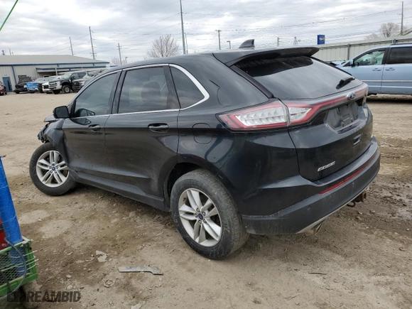 2015 Ford Edge SEL with VIN 2FMTK4J89FBB97532, listed as a Copart auction lot 49768405 with 166,143 mi miles and Clean Title. Bid and sale history available at carsss.com. Image 2.