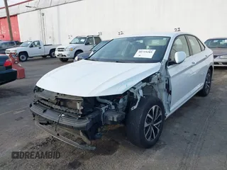 2022 Volkswagen Jetta with VIN 3VWNM7BU0NM020740, listed as a IAAI auction lot 40719285 with 43,570 mi miles and . Bid and sale history available at DreamBid. Image 6.