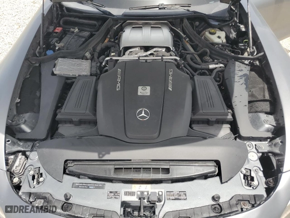 2018 Mercedes-Benz AMG GT with VIN WDDYK7HA6JA019527, listed as a Copart auction lot 62597294 with NaN miles and Salvage Title. Bid and sale history available at carsss.com. Image 11.