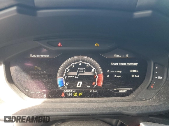2019 Lamborghini Urus z VIN ZPBUA1ZL9KLA05029, wystawiony jako Copart lot #89060575 z przebiegiem 60 062 mil mil oraz Szkody całkowita. Historia ofert i sprzedaży dostępna na DreamBid. Obrazek 9.
