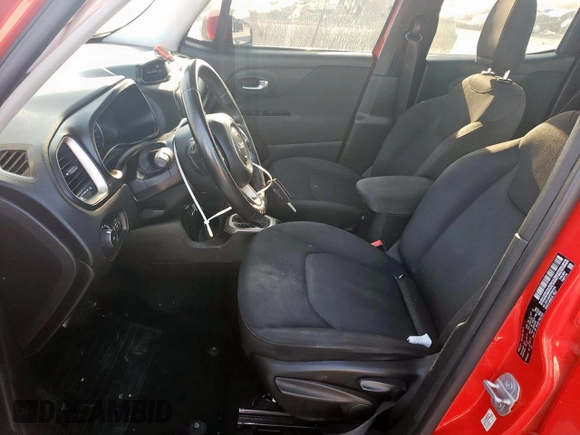 2015 Jeep Renegade Latitude with VIN ZACCJABT9FPB37819, listed as a Copart auction lot 52255935 with 136,830 mi miles and Salvage Title. Bid and sale history available at DreamBid. Image 7.