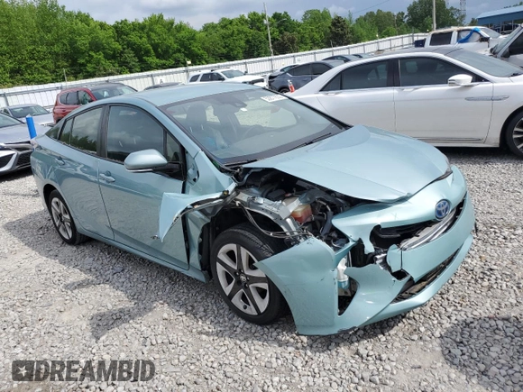 2016 Toyota Prius Four with VIN JTDKARFU1G3004300, listed as a Copart auction lot 53877835 with Not Provided miles and Salvage Title. Bid and sale history available at carsss.com. Image 4.