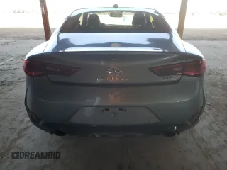 2020 Infiniti Q60 Luxe with VIN JN1EV7EK6LM340103, listed as a Copart auction lot 52420885 with 81,055 mi miles and Salvage Title. Bid and sale history available at carsss.com. Image 6.