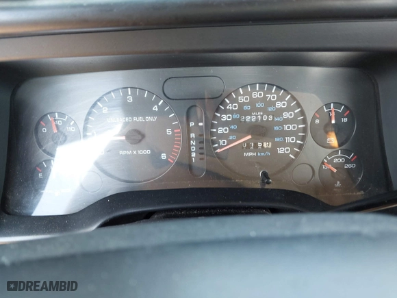 1997 Dodge Ram 1500 with VIN 1B7HC16Y0VS176345, listed as a IAAI auction lot 41947869 with 222,103 mi miles. Bid and sale history available at carsss.com. Image 7.
