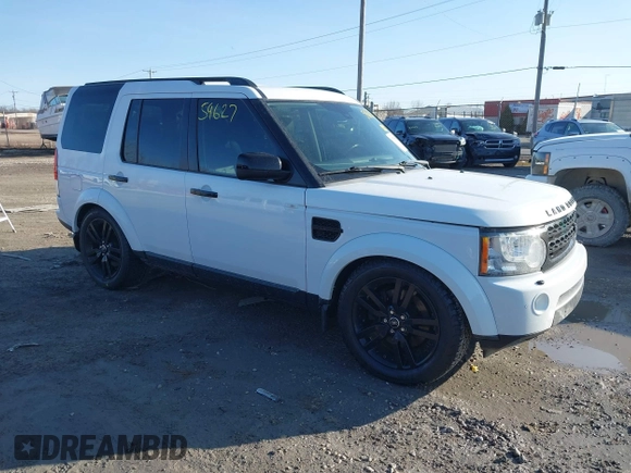 2013 Land Rover LR4 HSE with VIN SALAG2D40DA667927, listed as a IAAI auction lot 41759627 with 181,666 mi miles and . Bid and sale history available at DreamBid. Image 1.