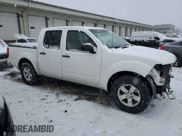 2012 Nissan Frontier SV with VIN 1N6AD0ER9CC428780, listed as a Copart auction lot 45770745 with 213,259 mi miles and Salvage title. Bid and sale history available at DreamBid. Image 4.