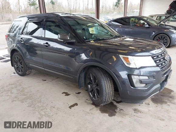 2017 Ford Explorer XLT z VIN 1FM5K8D85HGD91711, wystawiony jako IAAI lot #41848391 z przebiegiem 106 577 mil mil oraz . Historia ofert i sprzedaży dostępna na DreamBid. Obrazek 1.