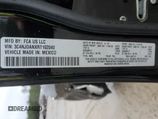 2024 Jeep Compass Sport with VIN 3C4NJDANXRT102040, listed as a Copart auction lot 48545325 with 10,668 mi miles and Salvage Title. Bid and sale history available at carsss.com. Image 15.