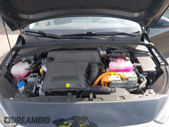 2021 Hyundai Ioniq SE with VIN KMHC65LD3MU249765, listed as a IAAI auction lot 41986977 with 63,363 mi miles and . Bid and sale history available at DreamBid. Image 10.