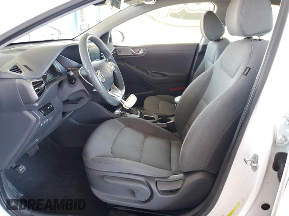 2020 Hyundai Ioniq Blue with VIN KMHC65LC6LU214918, listed as a Copart auction lot 57986465 with 297,217 mi miles and Salvage title. Bid and sale history available at DreamBid. Image 7.