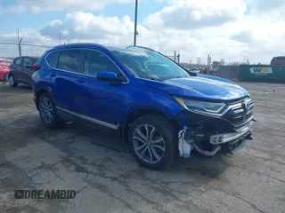 2020 Honda CR-V Touring with VIN 7FARW2H91LE012284, listed as a IAAI auction lot 41672460 with 28,207 mi miles and . Bid and sale history available at DreamBid. Image 1.