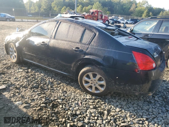 2008 Nissan Maxima 3.5 SE with VIN 1N4BA41E48C809136, listed as a Copart auction lot 72536734 with 0 mi miles and Salvage Title. Bid and sale history available at carsss.com. Image 2.