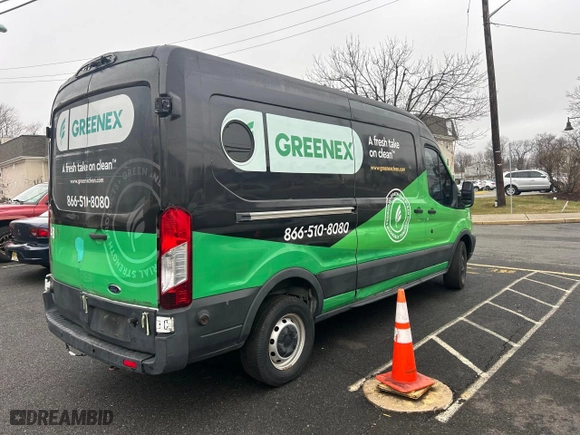 2019 Ford Transit Van with VIN 1FTBW2CG7KKA08499, listed as a Copart auction lot 47121034 with 181,691 mi miles. Bid and sale history available at carsss.com. Image 4.