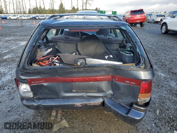 1993 Subaru Legacy L with VIN 4S3BJ6331P7949959, listed as a Copart auction lot 88360485 with 125,562 mi miles and Salvage Title. Bid and sale history available at DreamBid. Image 6.
