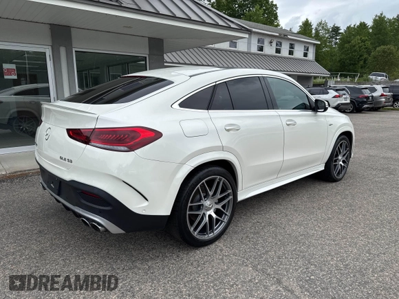 2022 Mercedes-Benz GLE 53 AMG with VIN 4JGFD6BB0NA803064, listed as a IAAI auction lot 42538236 with 55,899 mi miles and . Bid and sale history available at DreamBid. Image 4.