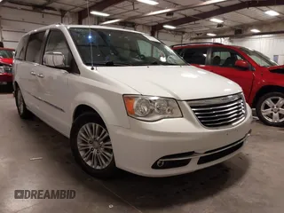 2016 Chrysler Town & Country Touring-L with VIN 2C4RC1CG3GR284527, listed as a IAAI auction lot 41898213 with 198,148 mi miles. Bid and sale history available at carsss.com. Image 1.