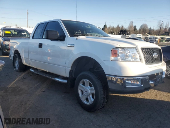 2004 Ford F-150 STX with VIN 1FTRX14W04NB61206, listed as a Copart auction lot 47146015 with 50,393 mi miles and Salvage title. Bid and sale history available at DreamBid. Image 4.