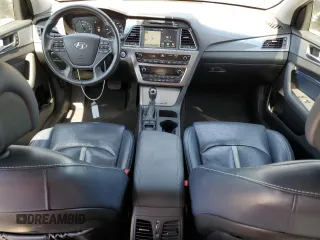 2017 Hyundai Sonata Hybrid Limited with VIN KMHE34L14HA046991, listed as a Copart auction lot 65815373 with 95,854 mi miles. Bid and sale history available at carsss.com. Image 8.