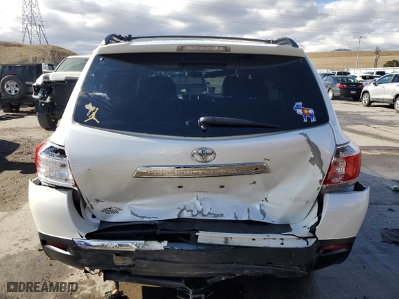 2013 Toyota Highlander with VIN 5TDBK3EH7DS273653, listed as a Copart auction lot 47629305 with 174,680 mi miles and Salvage Title. Bid and sale history available at carsss.com. Image 6.